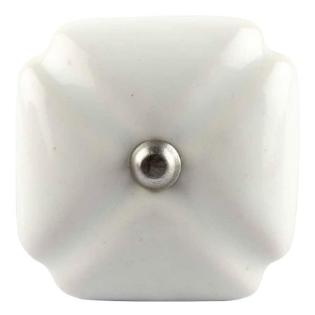 White Square Ceramic Wine Stopper Onine